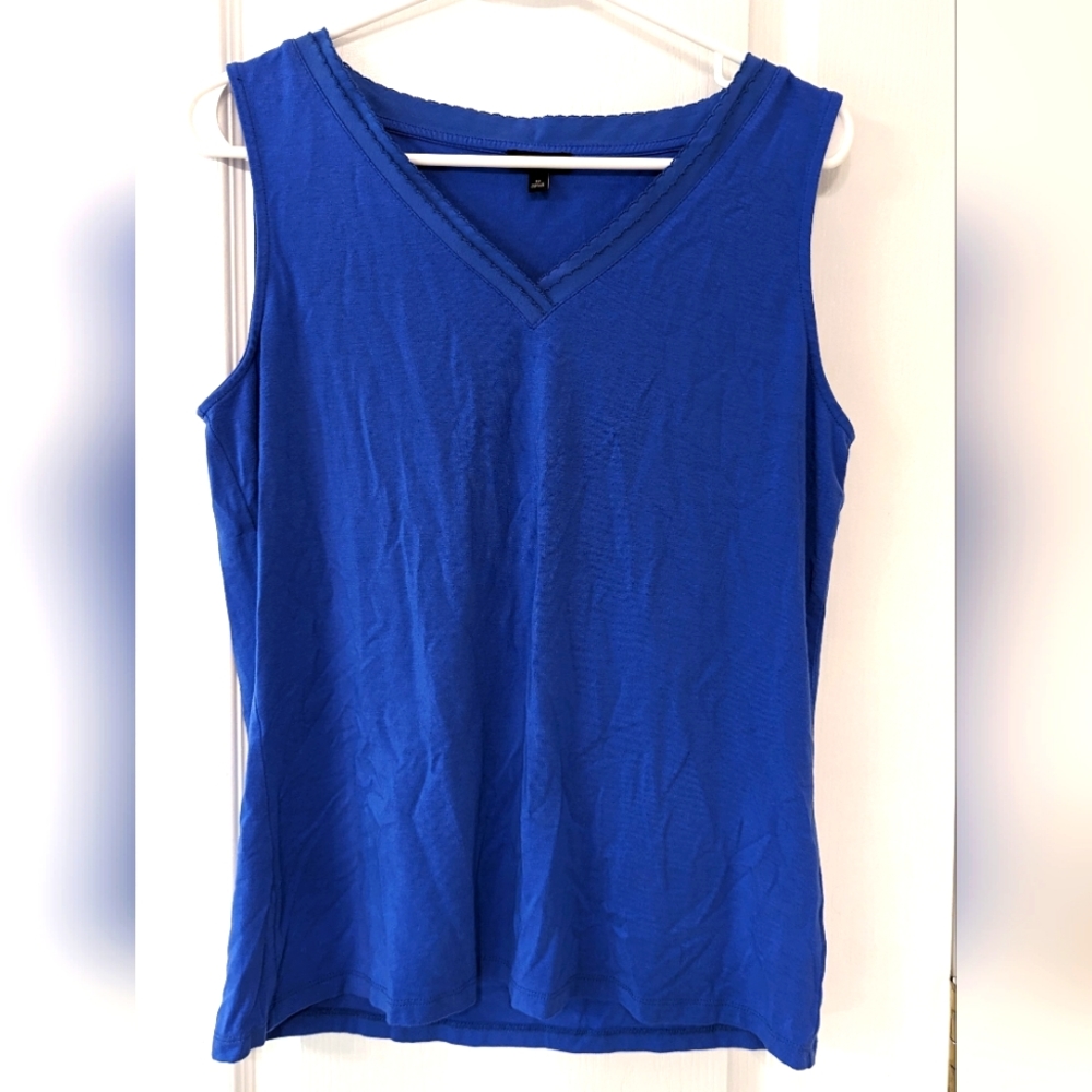 Talbots Blue She'll Sz M